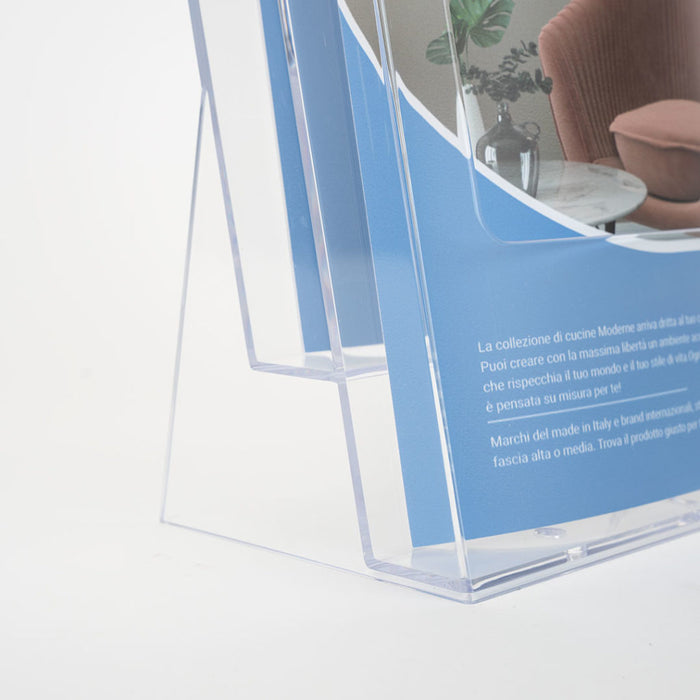 Porte-brochures de bureau 2 poches A4 Vertical