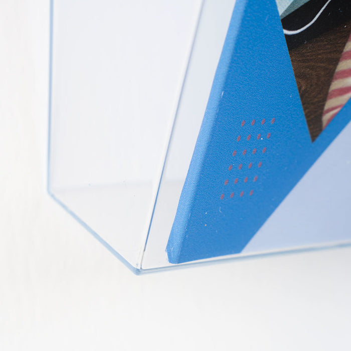 Porte-brochures en plexi avec 1 plateau A4