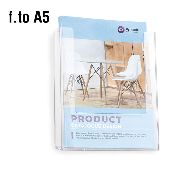 Porte-brochures mural 1 poche A5