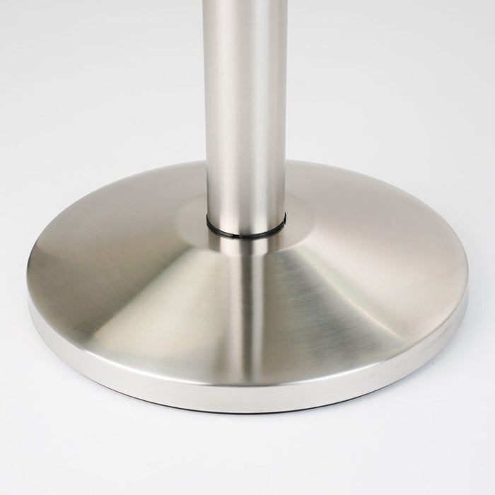 Colonnina Segnapercorso Tendinastro acciaio nastro arancio