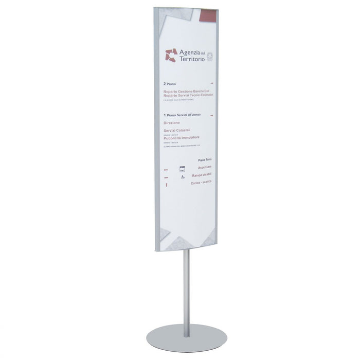 Mini Totem bifacciale 30 x 100 verticale inclusa STAMPA - Top Eventi Store