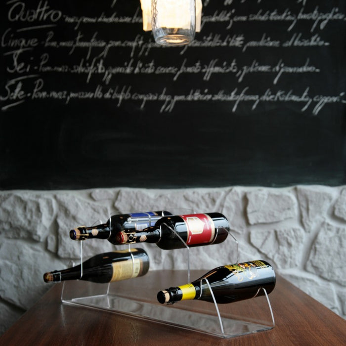 Cantinetta in plexiglass 4 Bottiglie - Top Eventi Store
