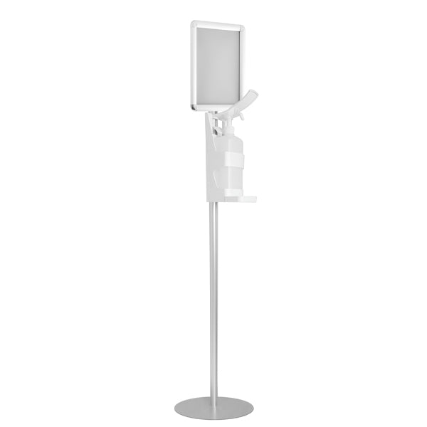 Support distributeur de gel EASYPUSH avec support de communication