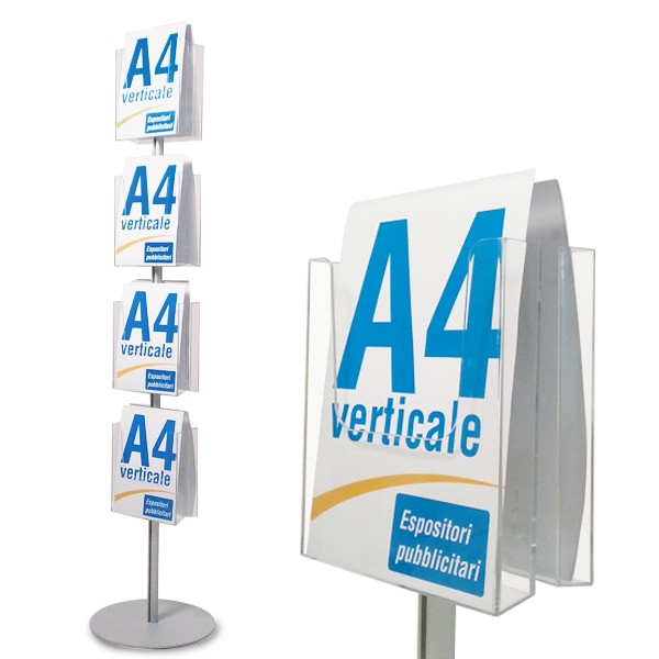 Porta depliant espositore formato A4 - Top Eventi Store