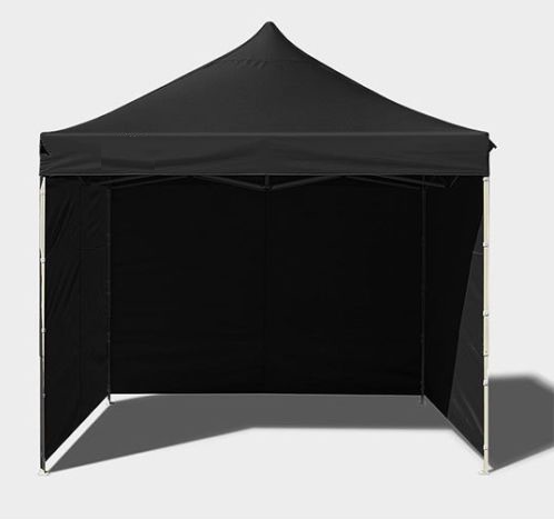 Gazebo NERO 3 x 3 Alluminio 45 mm - Top Eventi Store