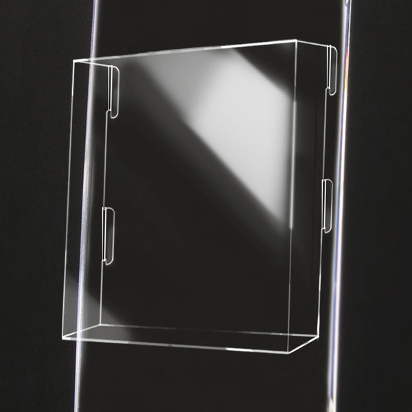 Leggio in plexi a L 1 tasca e porta depliant A4 - Top Eventi Store