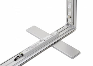Totem pubblicitario a LED 100 x 200 autoportante | Stampa su Tessuto  6