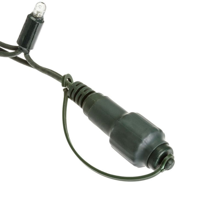 Catena 20 m, 200 maxiled bianco caldo o bianco freddo, cavo verde prolungabile