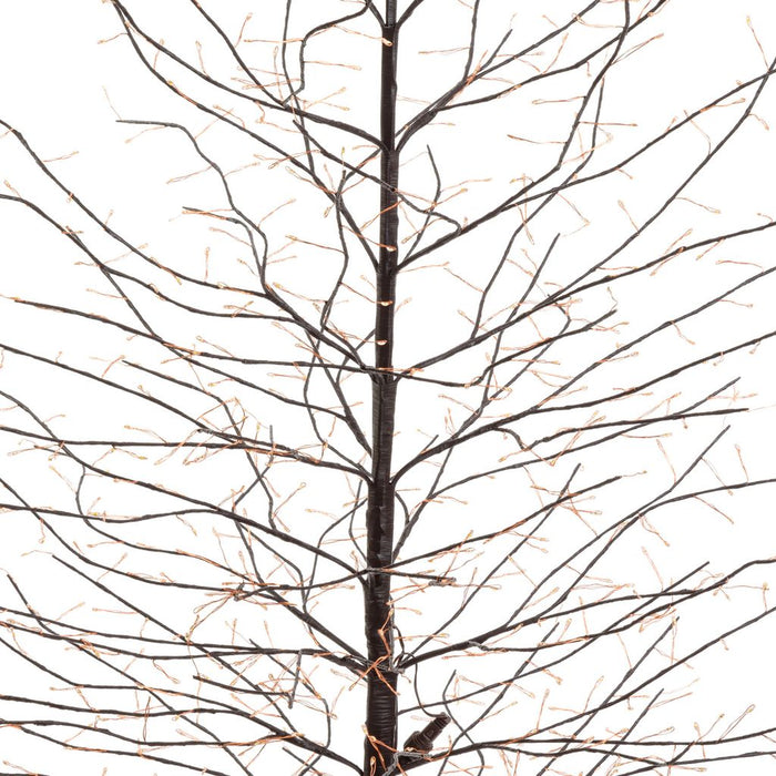 Albero luminoso Tiglio marrone con microled bianco caldo, uso interno