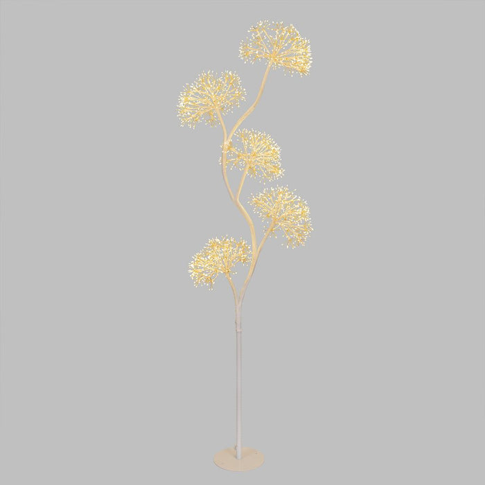 Albero Ramo 5 sfere RICCO microled bianco caldo, uso interno