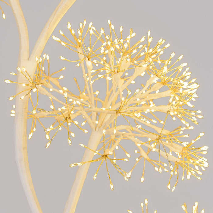 Albero Ramo 5 sfere RICCO microled bianco caldo, uso interno