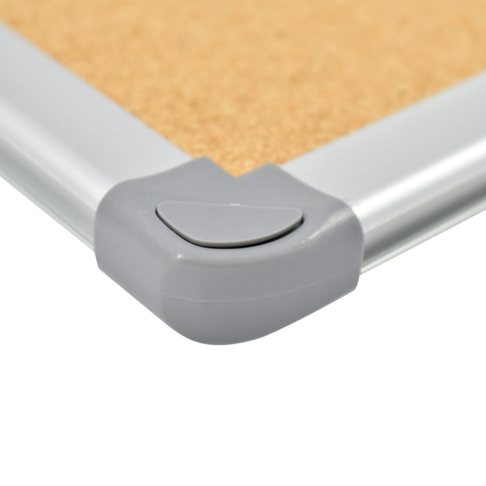 Lavagna In Sughero Naturale 50x10cm - Senza Cornice, Doppia Faccia, Con Puntine, Eco-Friendly - Foto 14