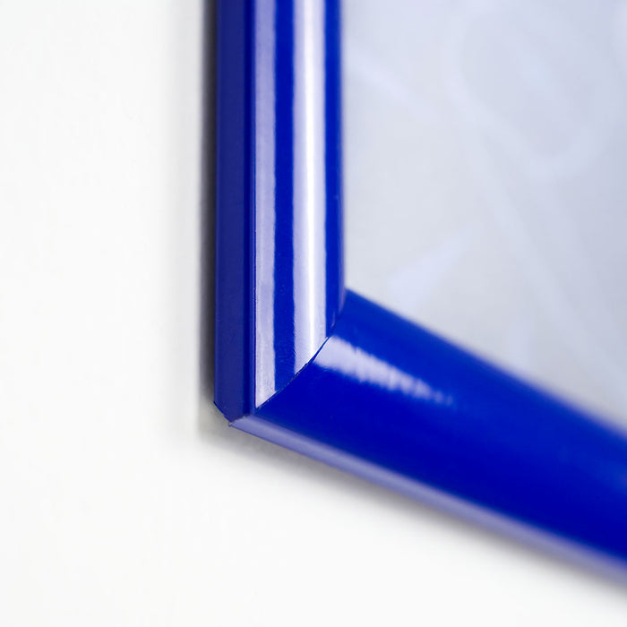 CRPT16 - Cornice a scatto frame 25mm angoli vivi PVC anti-riflesso - F.to 70x100 cm