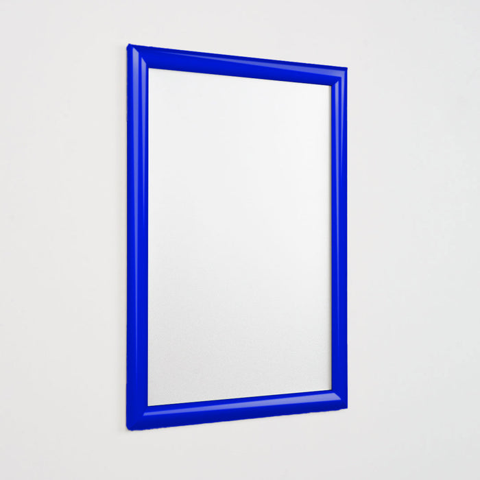 CRPT12 - Cornice a scatto frame 25mm angoli vivi PVC anti-riflesso - F.to A3