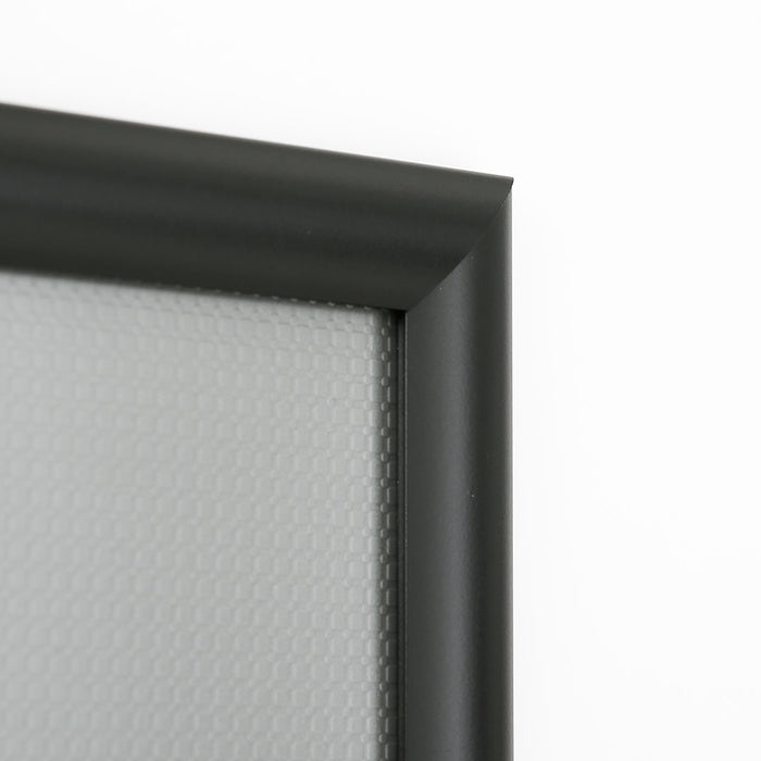 CRPT15 - Cornice a scatto frame 25mm angoli vivi PVC anti-riflesso - F.to 50x70 cm
