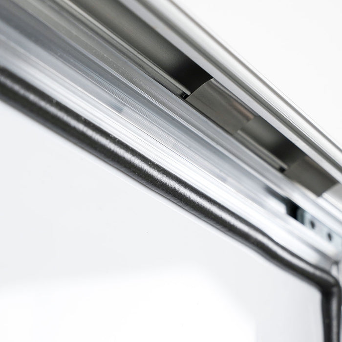 CRPT11/WP - Cornice a scatto impermeabile IP55 frame 35mm angolo vivo PVC anti-riflesso - F.to A4