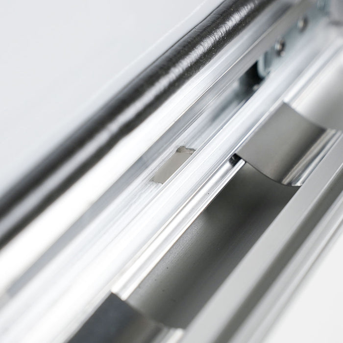 CRPT17/WP - Cornice a scatto impermeabile IP55 frame 35mm angolo vivo PVC anti-riflesso - F.to 100x140 cm