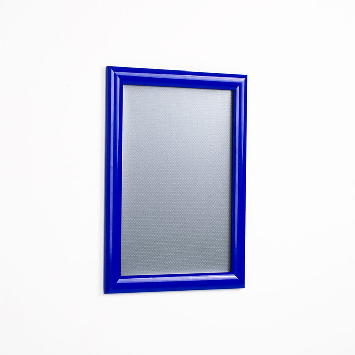 CRPT11 - Cornice a scatto frame 25mm angoli vivi PVC anti-riflesso - F.to A4