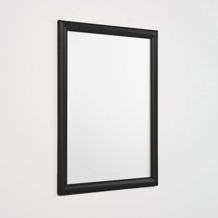 CRPT12 - Cornice a scatto frame 25mm angoli vivi PVC anti-riflesso - F.to A3