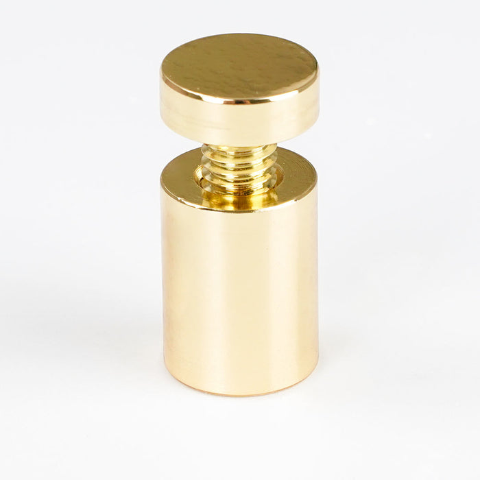 DIST12 - Distanziale MAXI ottone lucido Gold 19x25mm