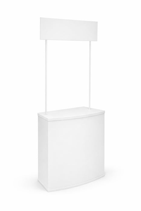 Desk Promozionale in PVC con Insegna e borsa trasporto