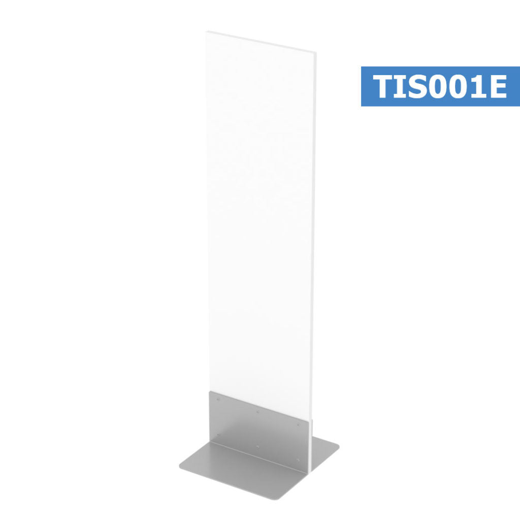 Totem bifacciale con base a T 420 mm