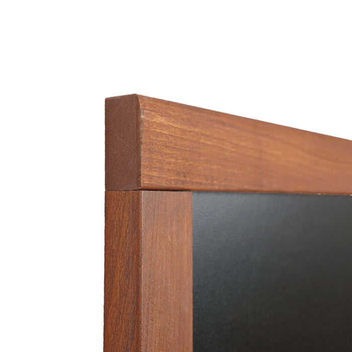 Lavagna con Cornice in Legno di Faggio EASY Dark Wood 60x115cm — WDL60x115
