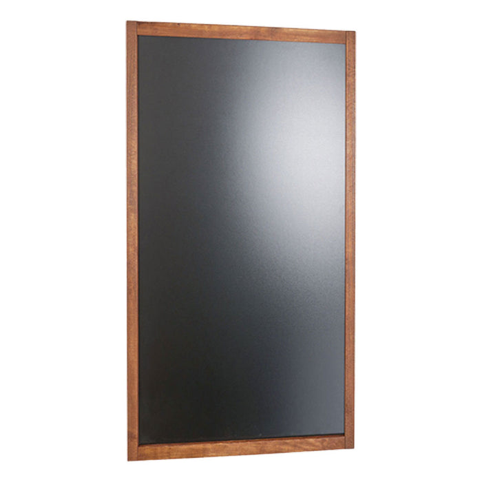 Lavagna con Cornice in Legno di Faggio EASY Dark Wood 60x115cm — WDL60x115