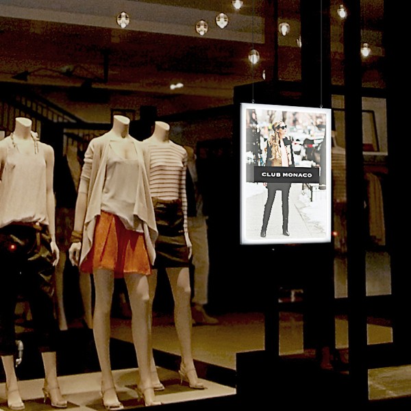 Cornice LED Retroilluminata Per Poster - In Alluminio, Ideale Per Negozi E Vetrine - Foto 12