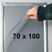 Cornice a scatto 70 x 100 profilo 25mm - Top Eventi Store