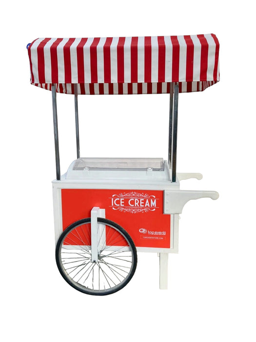 Chariot de glaces pour fêtes et événements