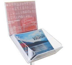 Ricambio vaschetta Espositore in plexiglass A4 orizzontale