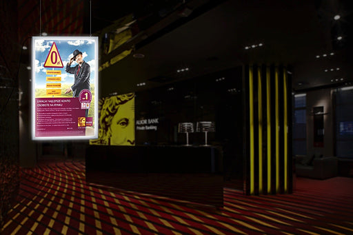 Cornice a scatto Retroilluminata LED 42 x 59 - Top Eventi Store